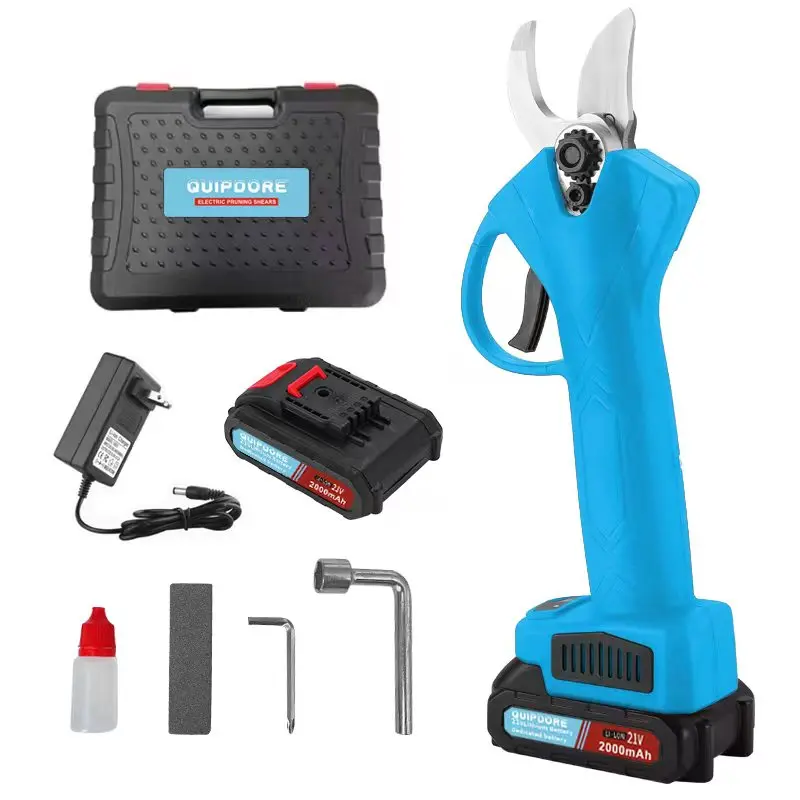 Lithium Electric Cordless Tree Cutter Pruning Scissors Battery Powered Garden Tools Power Shears