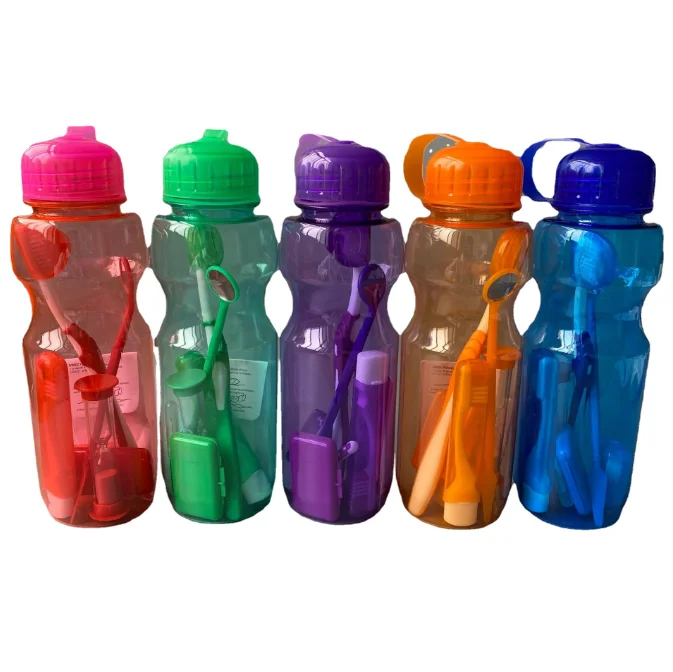 Wholesale Medical Dental Custom Travel 8 pcs in 1 Set Home Oral Care Patient Clean Brushing Hygiene Toothbrush Orthodontics Kit