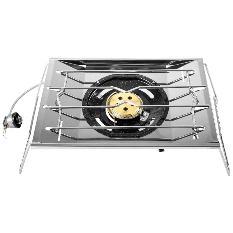 Туристическая газовая плита TNR, портативная складная горелка для барбекю, кемпинга, пикника, приготовление на открытом воздухе, оборудование для кемпинга