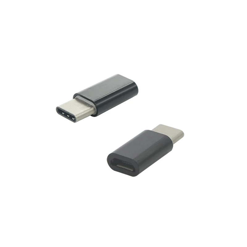 Оптовая продажа Micro USB мама к Type C Male адаптер USB-C кабель Type-c-преобразователь OTG для
