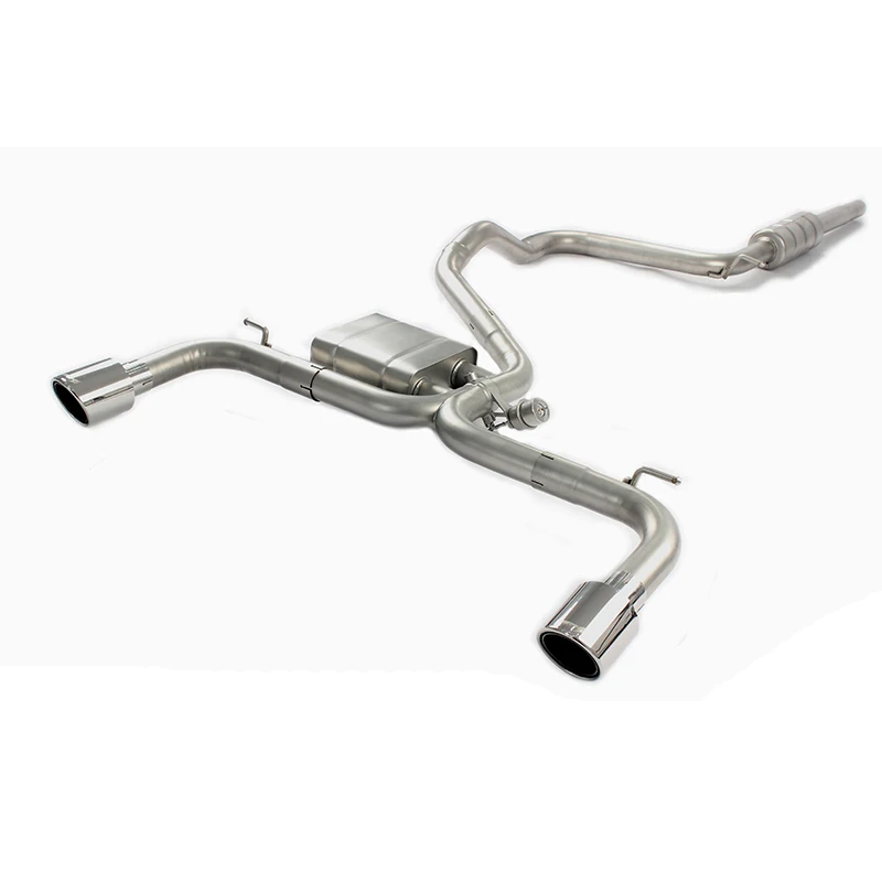 Tuning Catback Exhaust Pipes For Vw Golf 7 7.5 Mk7 Mk7.5 Gti 2.0t 2014-2020 Stainless Steel Exhaust Pipe Muffler Exhaust System