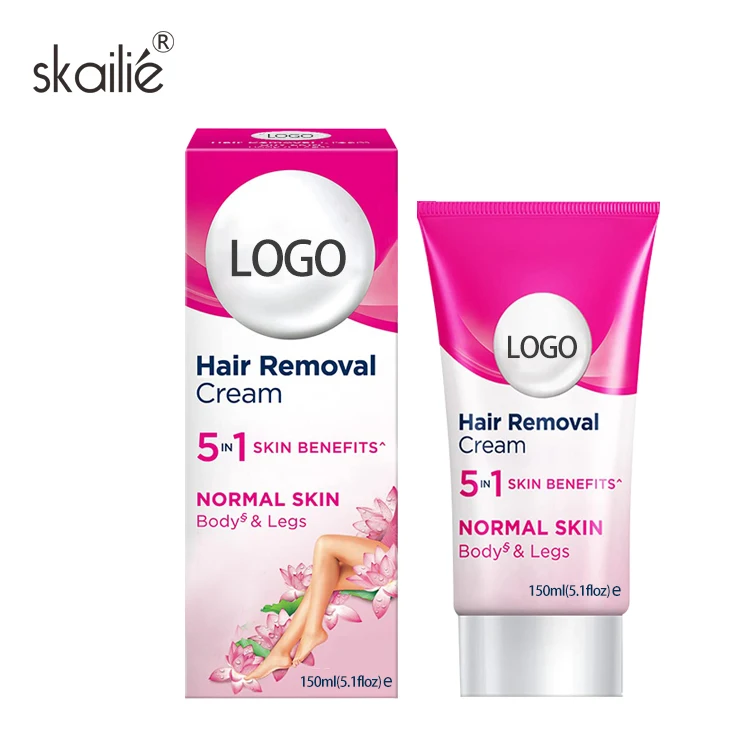 Skailie Oem Manufacturers Private Label Permanent Body Hair Removal Cream For Women
