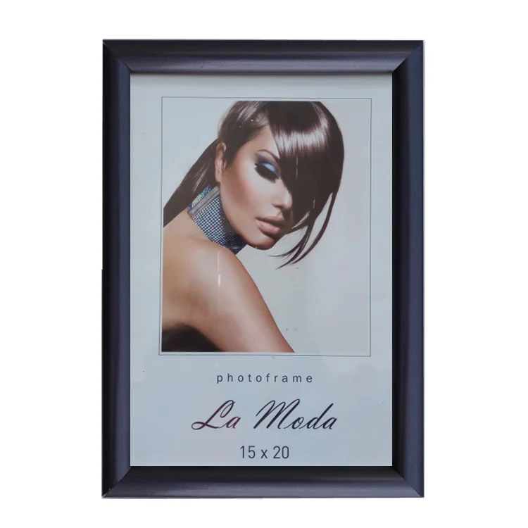 Fine workmanship factory made glass plastic photo frame 10X15 13X18 18X24 15X20 21X29.7 30X40 40x50 CM picture frame