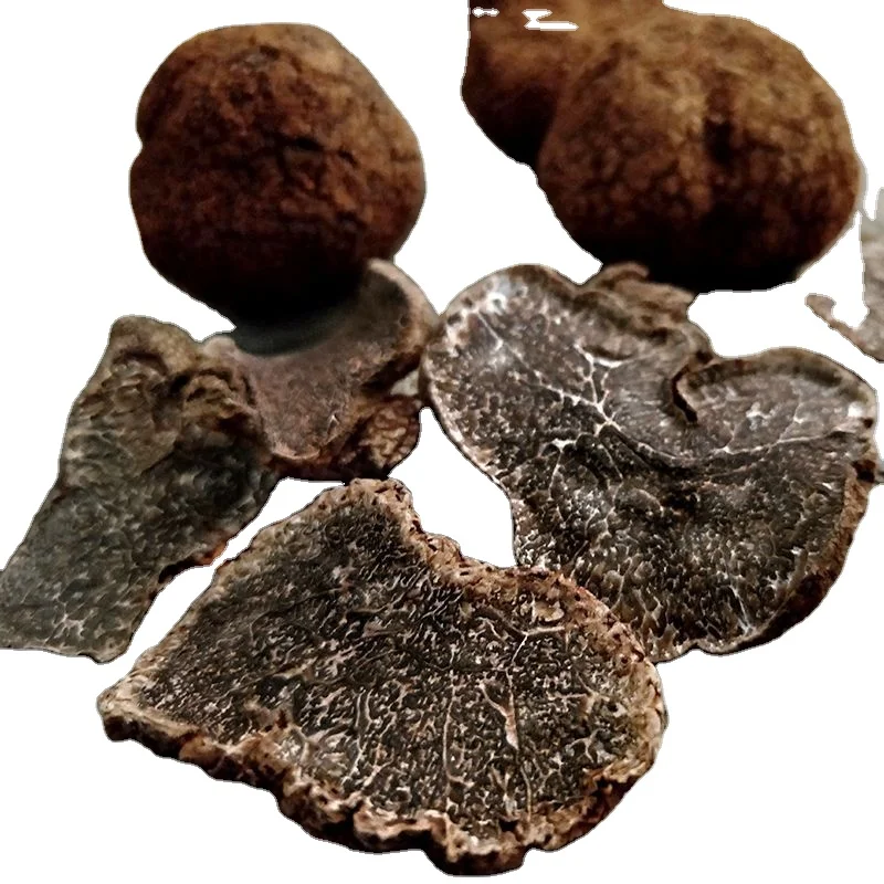 2023 New goods Select black truffle dried slices wild fungus pig arch fungus black truffle dry goods