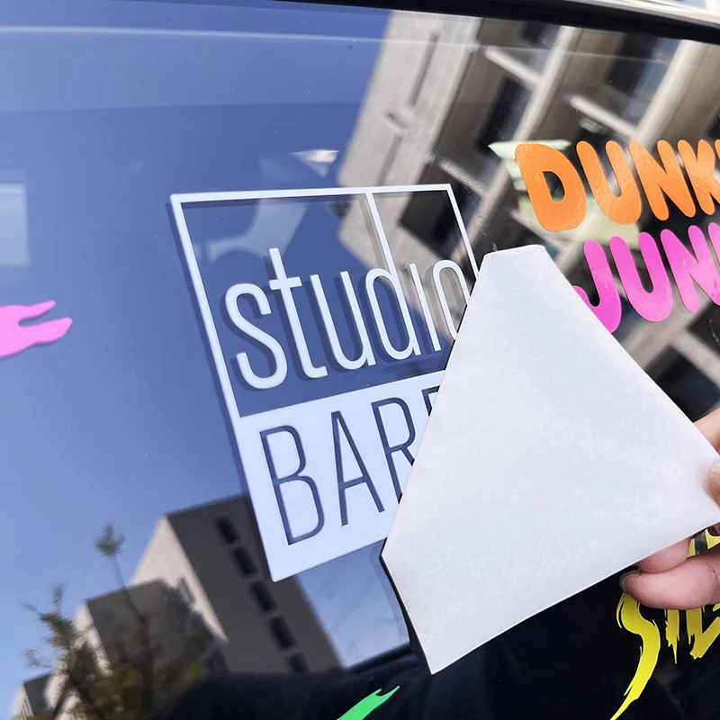 High Quality Waterproof UV Resistance Car Decal Car Lettering Stickers Long-lasting Vinyl Transfer Car Window Stickers