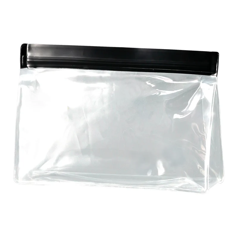 Household Customizable Keep fresh Sealed bag Upright UP PEVA plastic bag Reusable Freezing Food Zipper bag