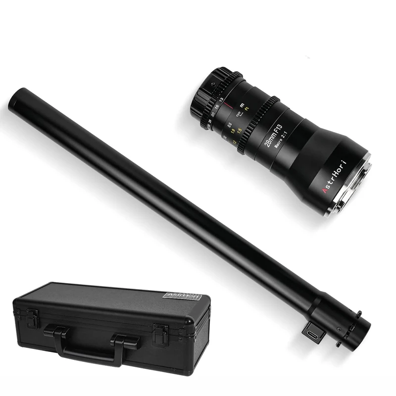 AstrHori 28mm F13 Full Frame  2x Macro Probe Specialty Lens for Sony E Nikon F Canon RF EF Fuji XF Nikon Z L PL Mount Camera Len