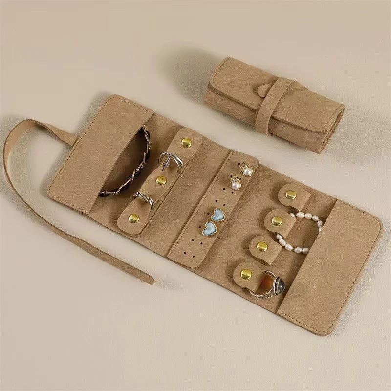2024 Creative Multi-Color Artificial Leather Storage Bag for Key Jewelry Watch Necklace