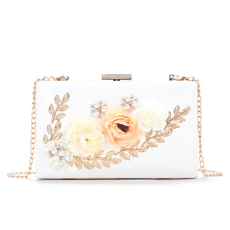 
latest design fashion evening clutch bags Evening Bag embroidery handbags wholesale clear handbags factory price in china MOQ2 