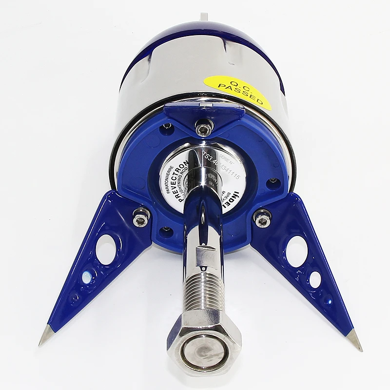 Wholesale Low Price Air Terminal Lightning Arrester ESE Stainless Steel Lightning Rod for Engineering Construction