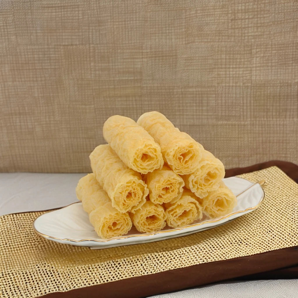 HACCP Certified  Deep-Fried Crispy Golden Tofu Stick   FRIED BEAN CURD SKIN
