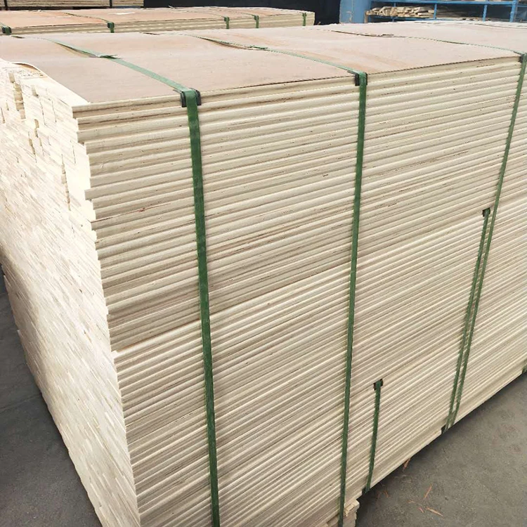 Customized size high quality poplar LVL plywood for LVL door and LVL bed slats