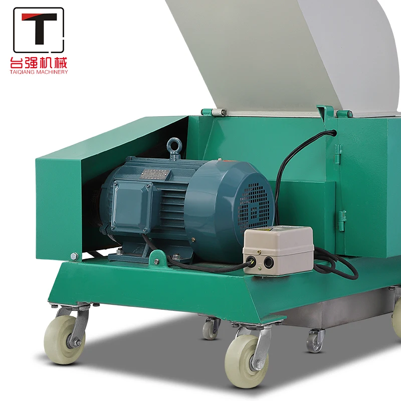 plastic crusher 15HP plastic crusher shredder recycling machine tire crushing machine