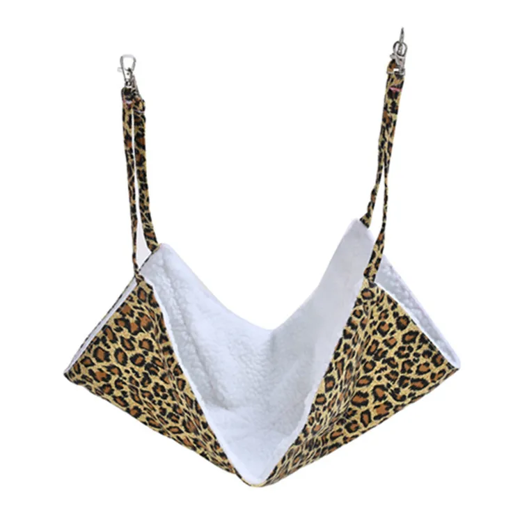 Comfortable Soft Sleepy Pad Sleeping and Resting Hammocks Small Pet Hanging Bed Hammock for Indoor Cat Cage Hammocks bed