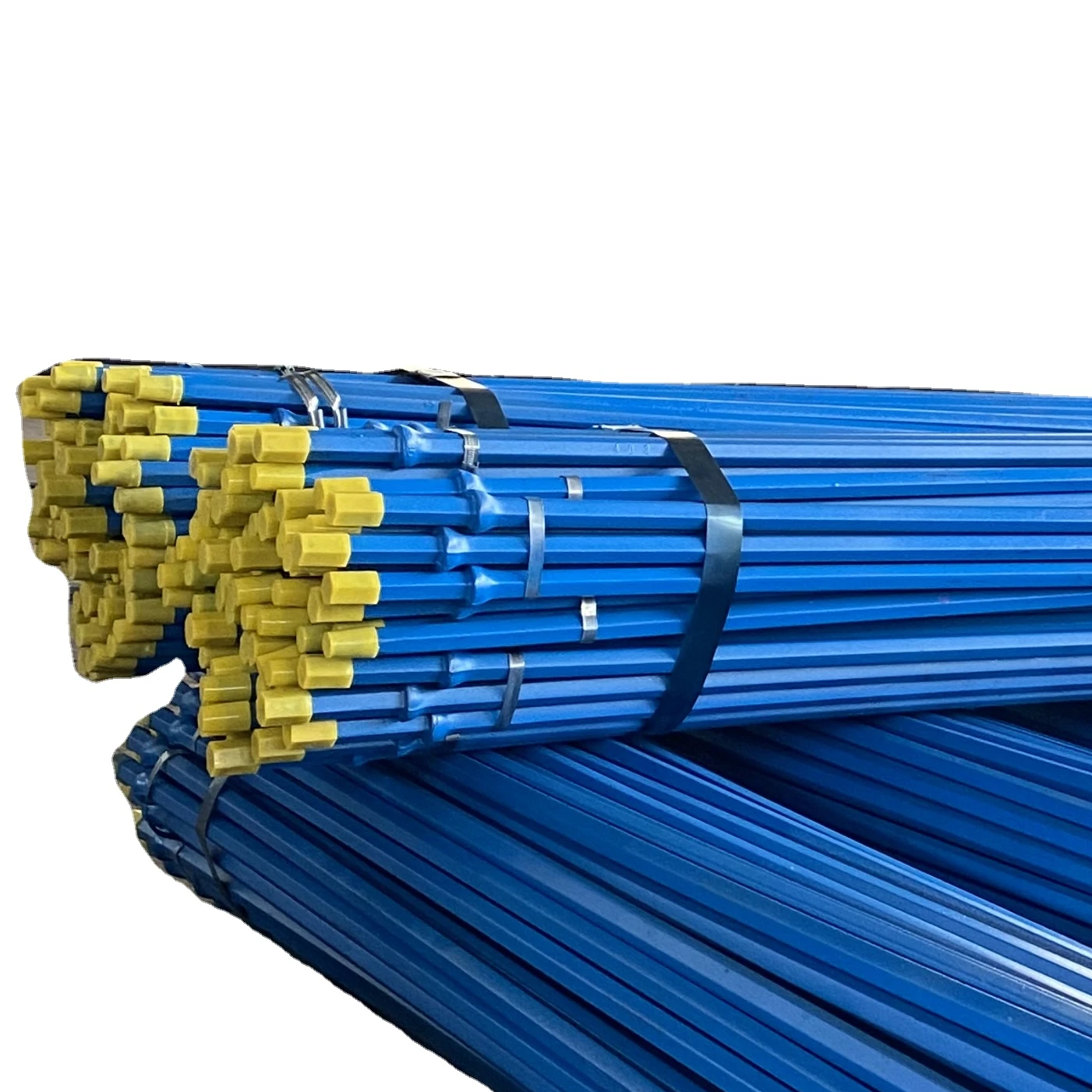 7/11/12 Degree drilling rock 6ft h22 h25 55SiMnMo taper drill rod