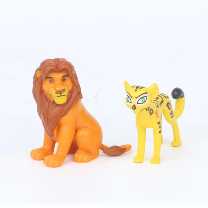 12pcs Lion King figurines The Lion King Simba Mufasa Scar toy figurine models and ornaments