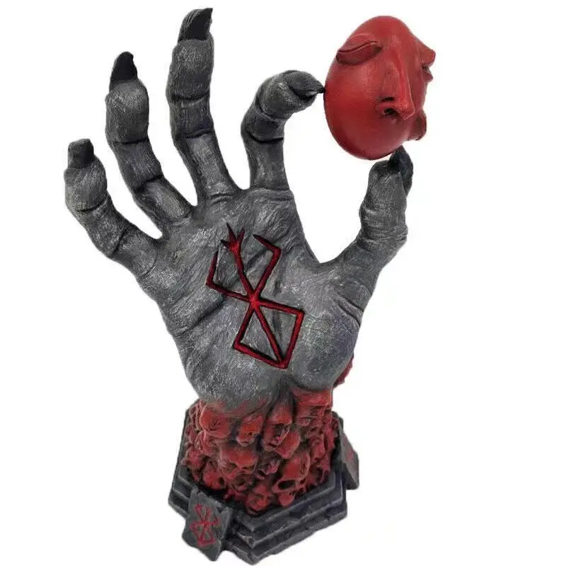 Новые полимерные украшения Huaqi BCA16 Berserk рука Бога яростный подсвечник из смолы кольгант для пасхального