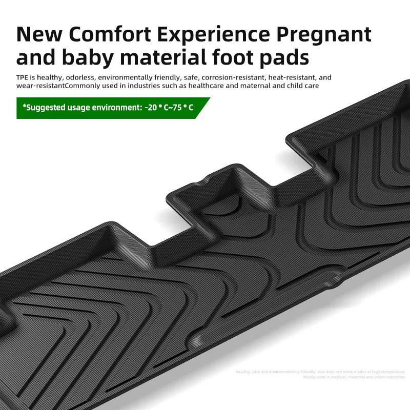 All-TPE Carpet Floor Mats for Right-Hand Drive Honda Freed Models 2016-2024 Custom Fit Car Accessories