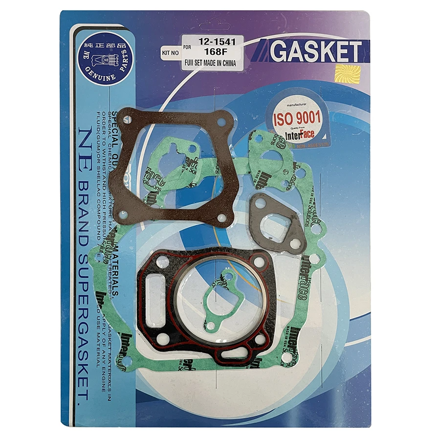 Price Black Green Grey Cylinder Head Kit GX160 Full Machinery Gasoline Engine Parts Accessories Motors Top Gasket Set