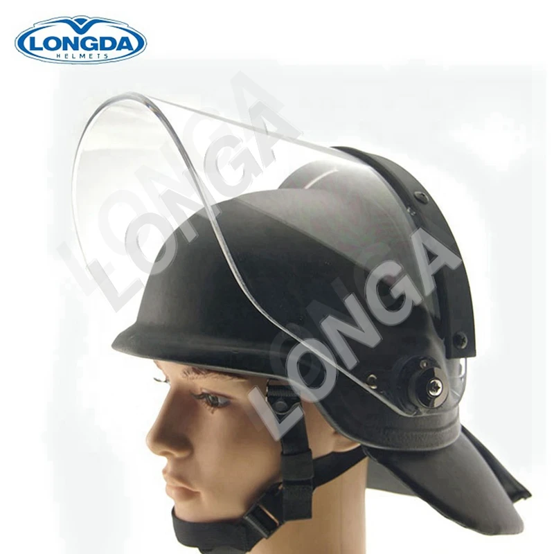 Army security protection bulletproof helmet with visor