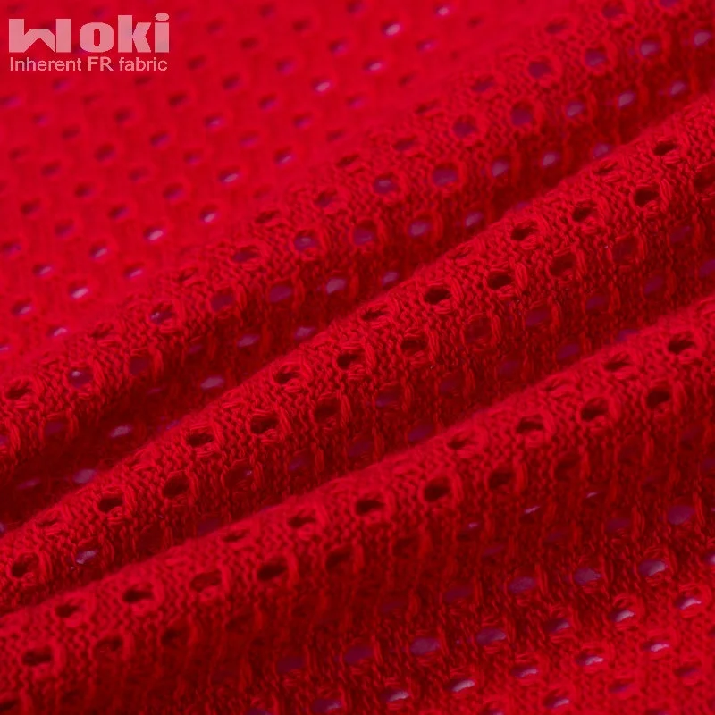 
Flame Retardant Mesh Fabric No Melt No Drip for Workwear Trimming/Accessories 