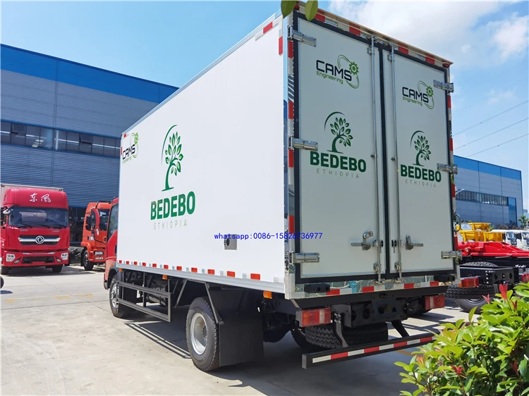 Japanese 15Ton 16Ton frozen yogurt truck Japan freezer van truck cheap price in Russia