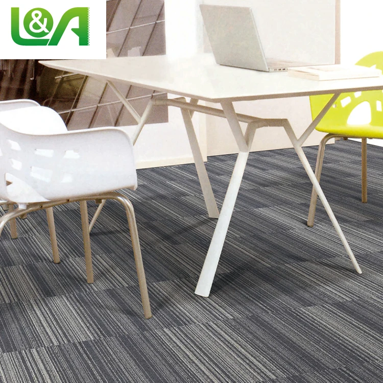 
Hot Sale Price Bitumen Backing Customized Home Hotel Hall Bedroom Soundproof Office Commercial square Carpet Tiles 50x50 