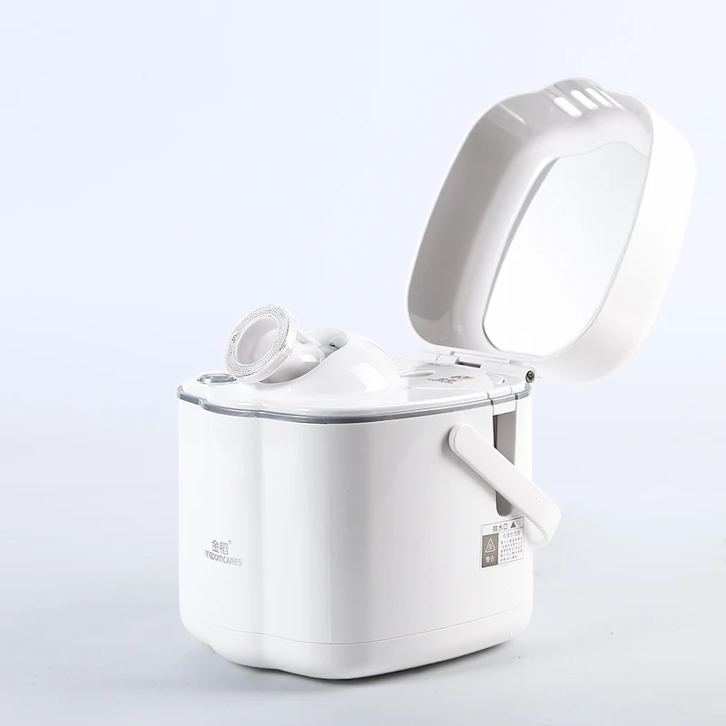 Home Portable Clothes Garment Steamer Multi Functional Handheld Electric Steam Iron Ceramic White Facial Steamer Ionic KSKIN/OEM