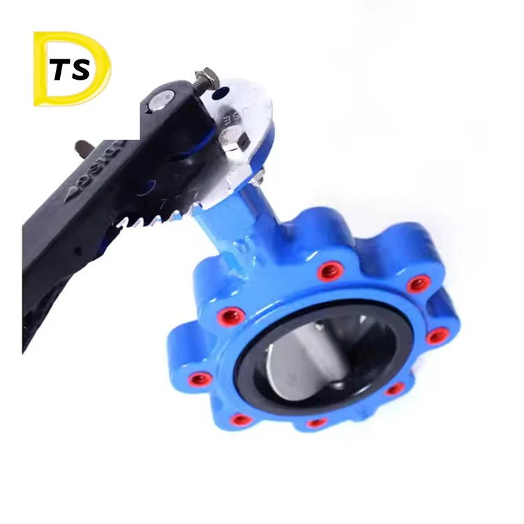 LT Handle Lug Soft Sealed Butterfly Valve Soft Sealed Butterfly Valve Flanged Butterfly Valve