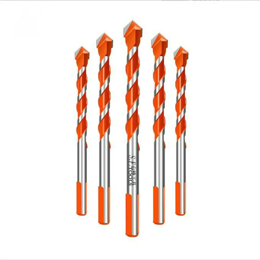 Factory direct sale drill bits for wood  Triangular fried dough twist drill Tungsten carbide crosshead drill