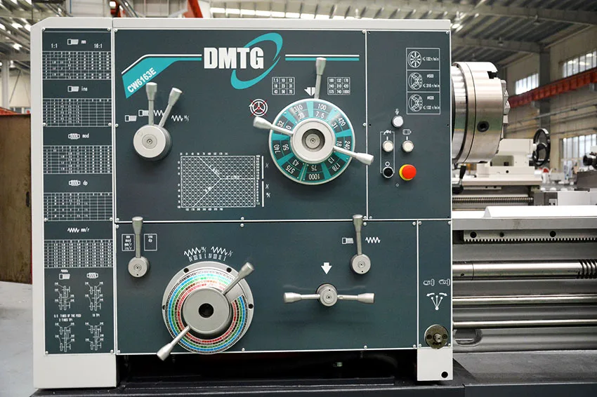 CW6263E CW6280E CW62100E Dalian DMTG Lathe Manual Screw-Cutting Parallel  Turning Lathe