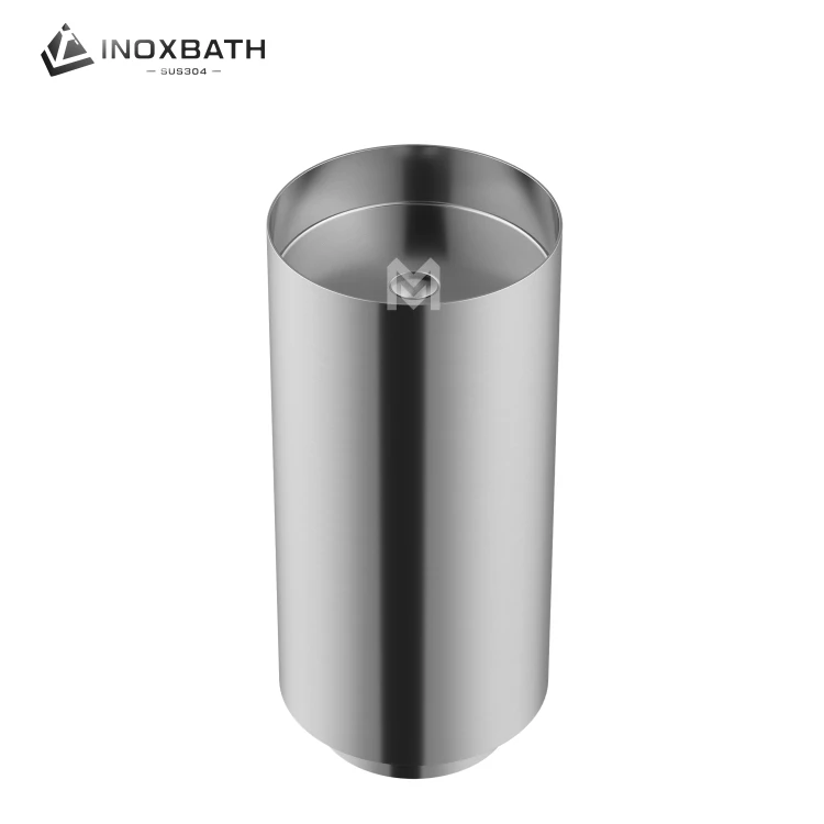 Factory Direct Sales Solid Surface Stainless Steel Basin Sink Five star Hotel Bathroom Standing Wash basin