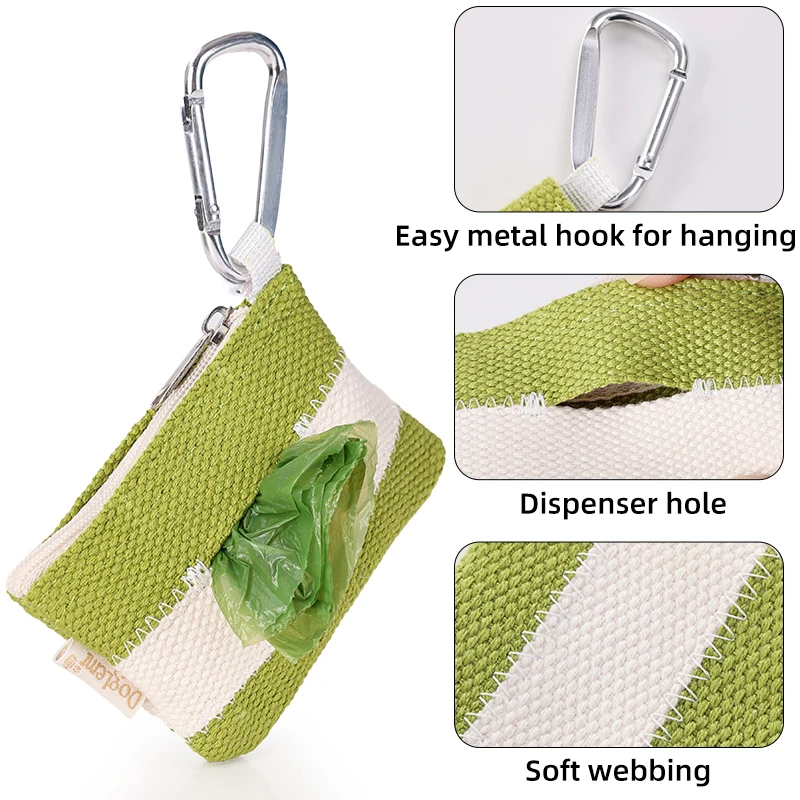 Custom logo dog treat pouch Cotton Polyester enhances comfortable feelings Dog training pouch Dog treat dispenser