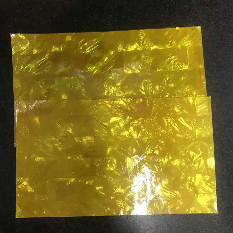 Golden Soft Adhesive with Sticker White MOP Mother of Pearl Shell Flexible Paper Wall Sheet