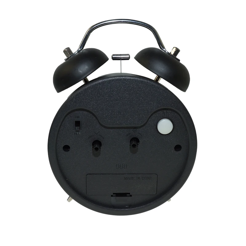 T307 Tabletop Classical Quartz Promotional Modern Home Desk & Table Gold Twin Bell Alarm Clock