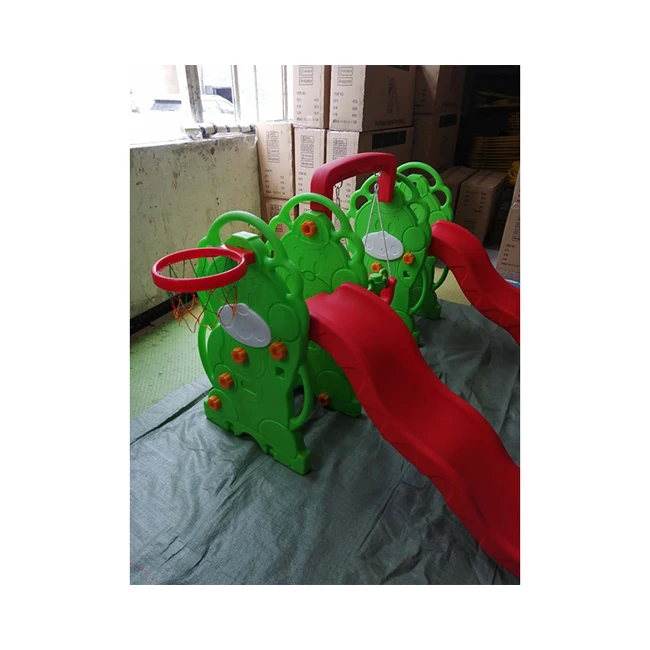 Shopping Mall Combined Bed Slide And Swing N Cottage Playhouse Blue Baby Swing Slide Sleep Swing And Slide Bus