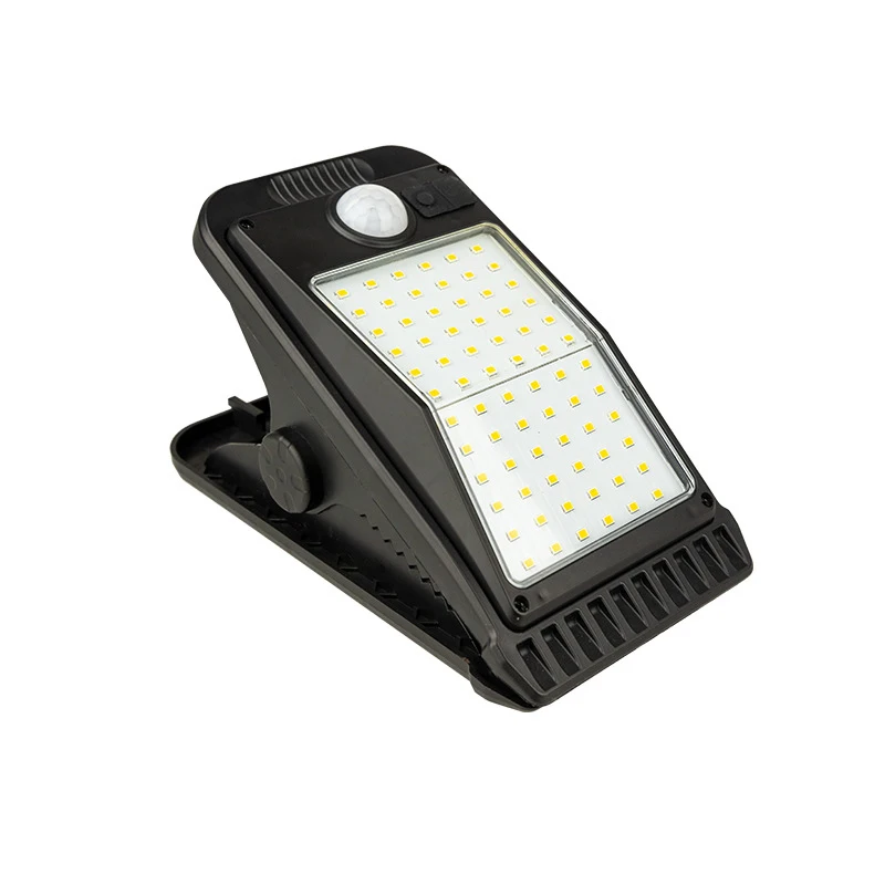 Factory Hot Sale Solar Clamp Light 112 LED Outdoor Courtyard Ultra Bright Induction Light Garden Wall Lamp