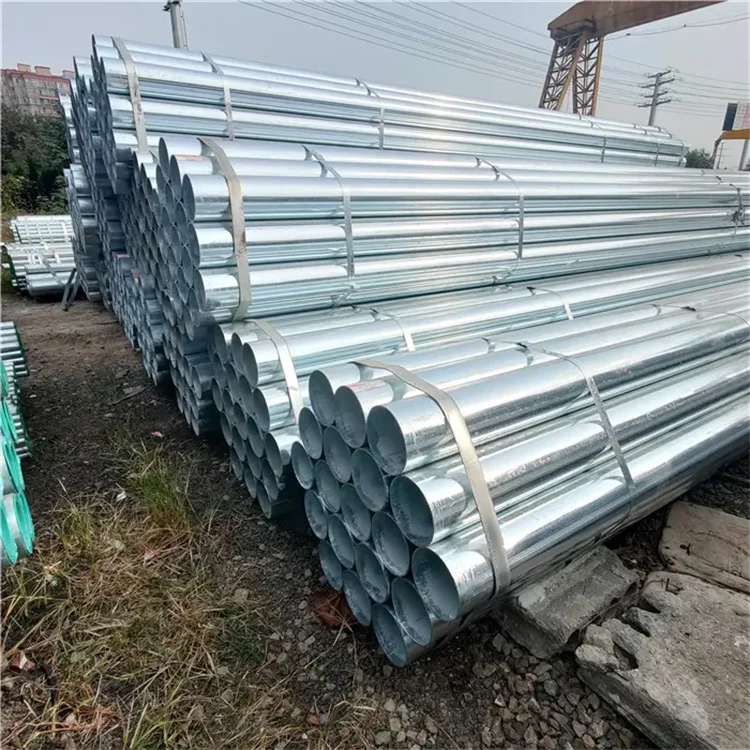 Hot Dip Seamless Galvanized Round Steel Pipe ASTM A106 Sch 40 GI Steel Pipe