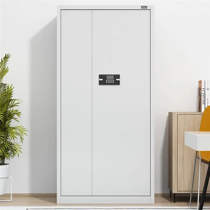 Modern Steel Confidential File Cabinet Metal Storage Filing Cabinet Bedroom School Electronic Password Financial File Cabinet