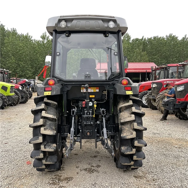 Deutz-Fahr Tractor With Loader And Backhoe 4WD Diesel Engine Agricultural Farm Tractor In Second Hand