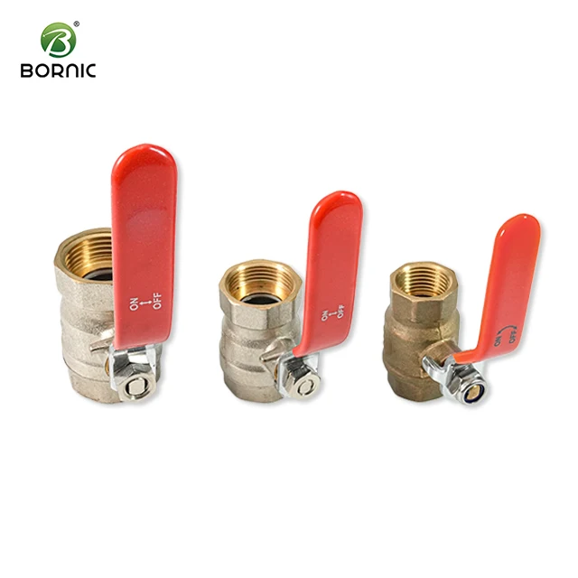 Bornic Valve Factory Sample Free Brass Water Ball Valve Male Threaded Forged All Size OEM&ODM Brass Ball Valve