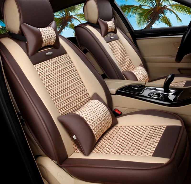 New design eco comfortable beautiful  pvc car seat cover for bmw