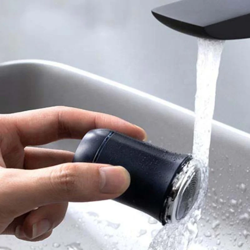 Профессиональная Бритва для удаления волос на лице с USB Водонепроницаемая бритва триммер бороды электрическая мини-Бритва мужчин