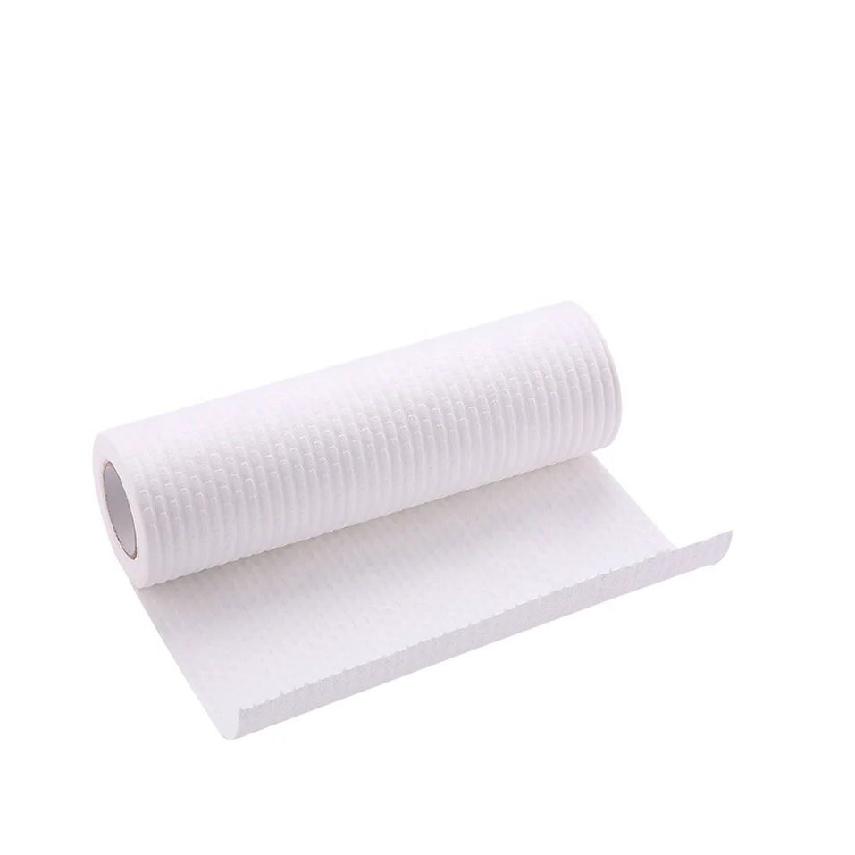 Disposable Wipes Tissue Kitchen Nonwoven Oil Absorbing Glasses Cloth Roll Industrial Cleaning wipes