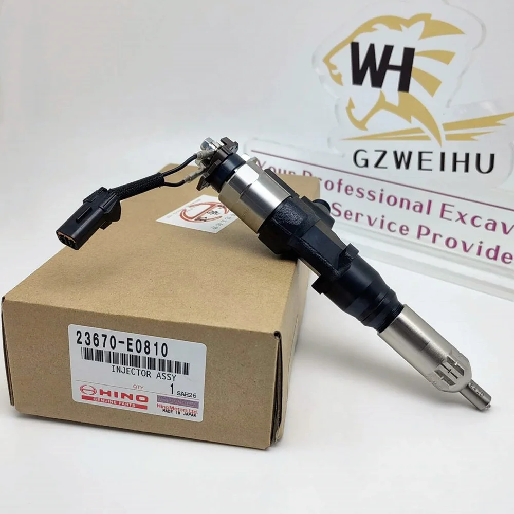Denso Injectors 095000-6590 095000-6592 095000-6593 J08e Injector for hino Engine