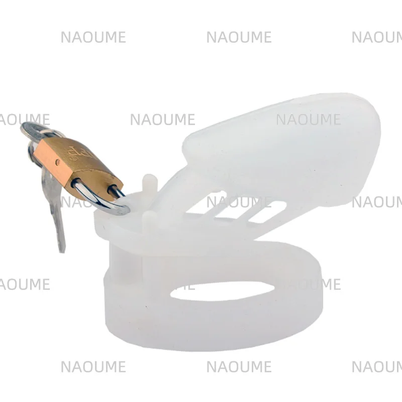 Hot Sale Bondage Male Chastity Device Cock Cage Colorful Silicone Penis Ring Sex Toys Cock Ring SM Cock Cage Sex Toys for Men