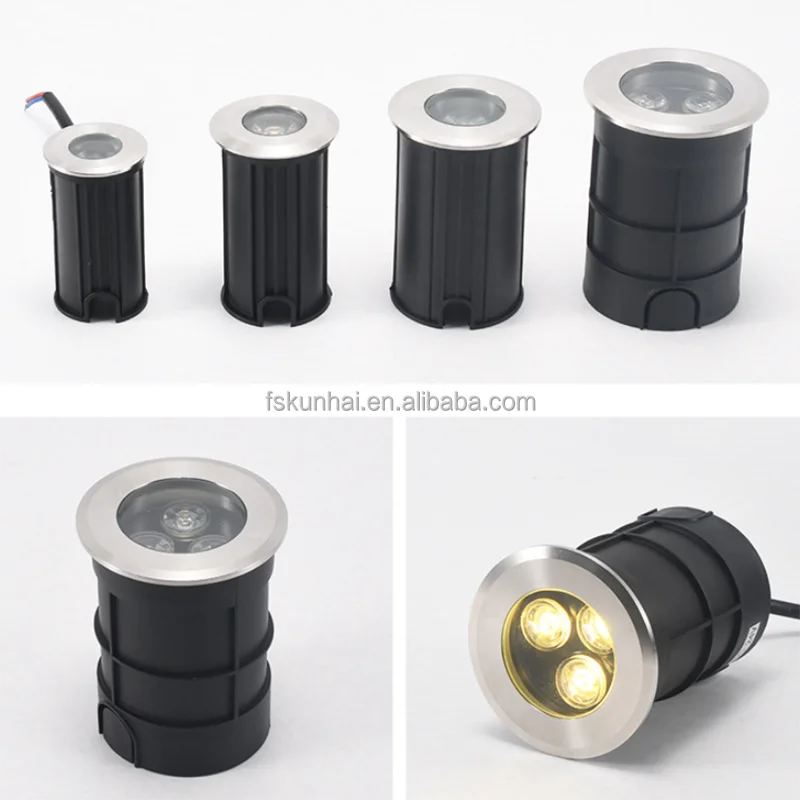 Modern Outdoor Square Recessed Foot Led Stair Step Wall Light LED Buried Lamp KH-BF-32
