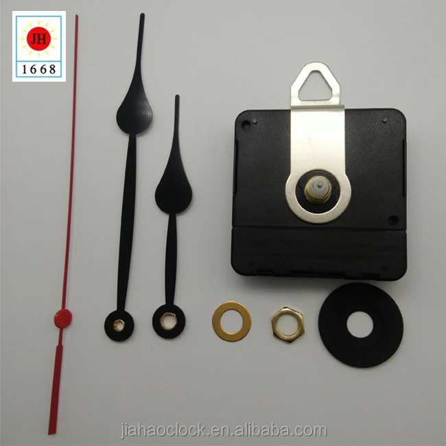 Quartz silent wall clock movement 1668 continue scanning clock movement