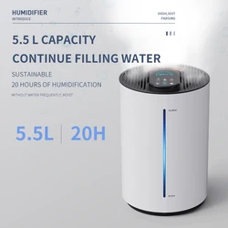 Высококачественный большой емкости диффузор эфирного масла интеллектуальный ультразвуковой увлажнитель для спальни