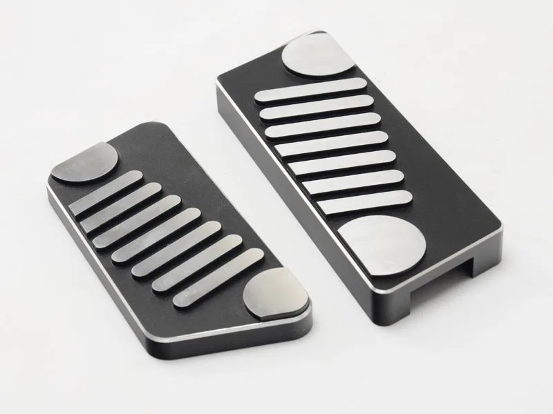Factory outlet customized pattern grille face pattern gas pedal for Jeep wrangler JK 2007-2017 off-road car accessories